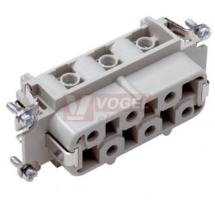 Konektor   6pin Z 35A/500V H-BS 6 SS  šroubový 1-6 (1017000)