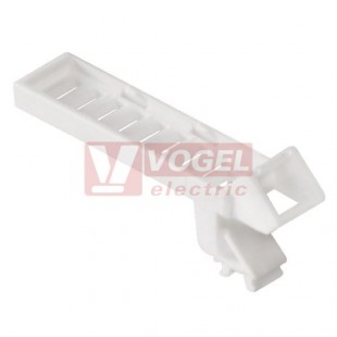 SCHT 7 nosič štítku 39,3x8mm, výklopný ( 0517960000 )