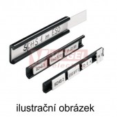 STR 7 krycí transparentní folie 27x6,3mm pro nosič štítků SCHT7 ( 0515300000 )