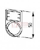 M22S-ST-X Nosič štítků pro štítek 18x27mm, 30x50mm, prázdný (000216392)