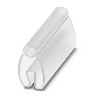 PATG 2/30 Nosiče označení vodiče, nasouvací, transparentní, pro štítek 4x30mm, průměr vodiče 2,0-4,0mm, materiál PVC V0 (0822453)