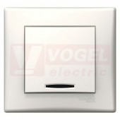 SDN1590123 Přepínač střídavý, ř. 6So, cream, kompletní přístroj včetně rámečku, verze DIY