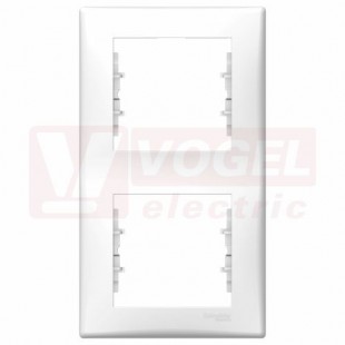 SDN5801221 Rámeček 2násobný svislý, polar, krycí rámeček, verze DIY