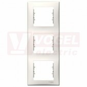 SDN5801423 Rámeček 3násobný svislý, cream, krycí rámeček, verze DIY