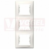 SDN5801423 Rámeček 3násobný svislý, cream, krycí rámeček, verze DIY