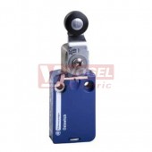 XCMD2115L5 Polohový spínač miniaturní Universal Osiconcept, kovový, páka s plast.kladkou, 1Z+1V, s mžik.funkcí, konektor s kabelem 5m, IP66