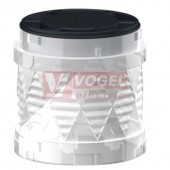 XVUC29P Světelný LED modul, vícebarevný, pr.60mm, IP65, fce: trvale svítící/blikající/zábleskový/rotační maják, v=50mm, P= pulsní signál