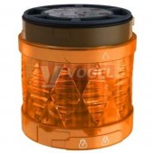 XVUC45 Světelný LED modul XVU, 24V AC/DC přerušovaná signalizace , oranžová