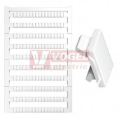DEK 5/3,5 PLUS MC NE WS štítek bez potisku, bílá, š3,5mm x v5mm, PA66 (2003750000)