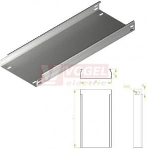 Žlab plný šxv  50x 42 KBJ50H42/3, tl.1,0mm (142005)