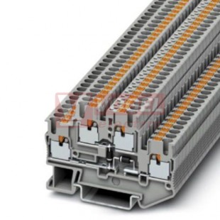 PTTB 2,5-2R/NAMUR svorka řadová elektrického prvku, PUSH-IN, šedá, š=5,2mm (3211431)