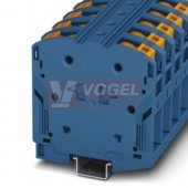 PTPOWER 95 P BU svorka řadová, blokovaná, 1000V AC/1500V DC, 232A, připojení Power Turn, 2 přípojky, 1 pól, modrá, š=25mm (3260166)