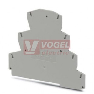 D-PT 2,5-PE/3L bočnice šedá, š=2,2mm (3210543)