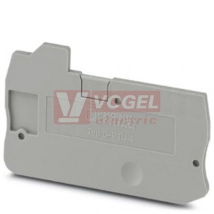 D-PTU 4 bočnice šedá, š=2,2mm (3211858)