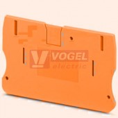 D-PT 10 OG koncová destička oranžová, š=2,2mm (3212058)