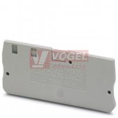 D-PT 4-TWIN/1P bočnice šedá, š=2,2mm (3212203)