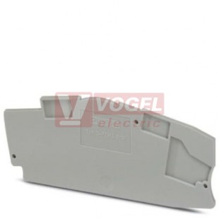 D-PTME 6/1P bočnice šedá, š=2,2mm (3212307)