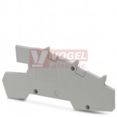 D-PTI/3 destička koncová šedá, š=2,2mm (3213975)