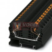 PT 16 N BK svorka řadová 16mm2, bezšroubová, 1000V/76A, PUSH-IN, 2 přípojky, š=12,2mm, černá (3212145)