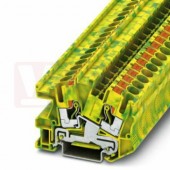 PTI 6-PE svorka instalační, barva zeleno/žlutá, 51A, PUSH-IN,  š=8,2mm (3213966)
