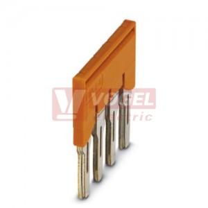 FBS 4-8 CT Propojovací můstek 4-nás., rozteč 8,2mm, oranžová (3033832)