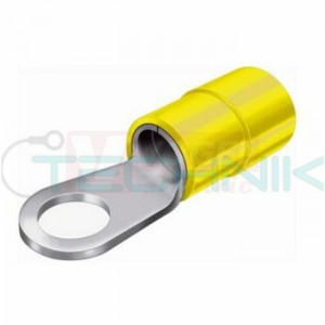 GF-M8/UL   (OI  6-M 8) Oko izolované PVC, průřez 4,0-6,0mm2 / M8/15m, dle normy UL, vnitřní průměr 3,4mm pro vodič, barva žlutá