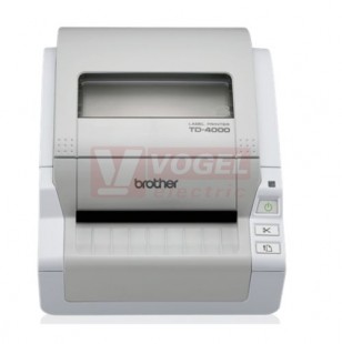 TD-4000 tiskárna samolepících štítků DK, RDS, max. 105.6mm, USB 2.0, 92 štítků/min, automatický odstřih