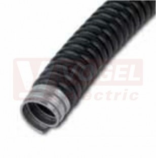 Chránička  13 DE331S 13, 750N, 13/17mm, Fe/Zn, kovová, střední odolnost, s opláštěním, PVC-P