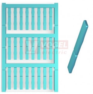 §TM-I 12/18 MC NE BL štítek modrý vkládací bez potisku, značení vodičů, š/v 4x30mm, Polyamid 66 (1421160000)