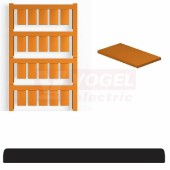 ESG 9/17 K MC NE OR štítek MultiCard pro potisk, 9x17mm, oranžová, samolepící oboustranná páska, PA66 (1490750000)