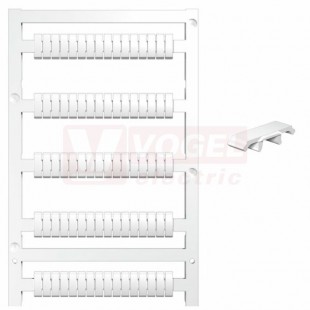 MF-W 9/3,5F MC NE WS MultiCard, štítek bez potisku, bílý, š3,5mm x v9mm, WAGO, PA66 (1521040000)