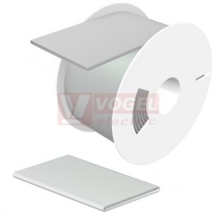 HSS-HF 25,4-50,8 EL W TwinMark, bužírka popisovací smrštitelná 2:1, označení vodičů a kabelů, bílá, š 79,3mm délka 10 000mm, pro vodiče 25,4-50,8mm, Polyolefin, bez halogenu (1423430000)