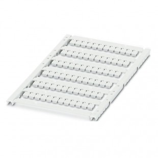 UCT1-TMF 5 popisek vodičů, bílý,  popis.pole š 4,45mm x v 5,2mm, 1 balení 10 karet (0829237)