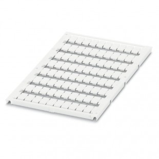 UC1-TM 6 štítek popisovací 5,55x9,7mm, bílý, pro řadové svorky š=6mm Weidm., 80 štítku na 1 kartě (0821247)