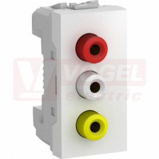 MGU343118 Unica - 3 RCA konektory, Polar