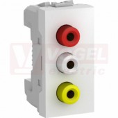 MGU343118 Unica - 3 RCA konektory, Polar