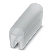PATG 1/18 Nosiče označení vodiče, transparentní, pro štítek 4x18mm, průměr vodiče 1,2-2,5mm (cca 0,5-1,0mm2), materiál PVC V0 (0820510)