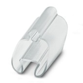 PATG 5/18 Nosiče označení vodiče, nasouvací, transparentní, pro štítek 4x18mm, průměr vodiče 10-14mm (cca 25-50mm2), materiál PVC V0 (0828059)