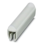 PATO 1/23 Nosiče označení vodiče, pro průměr vodiče 2-3,5mm (cca 0,5-1,5mm2) , montáž nacvakávací, transparentní, popisové pole 4x23mm, materiál PVC V0 (1013892)