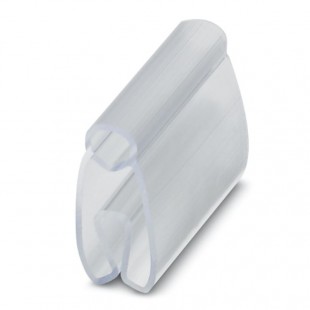 PATG 4/23 Nosiče označení vodiče, nasouvací, transparentní, pro štítek 4x23mm, průměr vodiče 6-10mm (cca 6-25mm2), materiál PVC V0 (0808011)