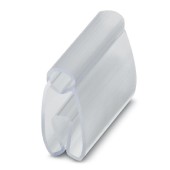 PATG 4/23 Nosiče označení vodiče, nasouvací, transparentní, pro štítek 4x23mm, průměr vodiče 6-10mm (cca 6-25mm2), materiál PVC V0 (0808011)
