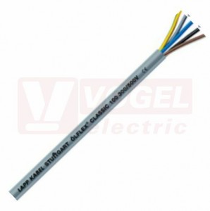 Ölflex Classic 100 300/500V  3G  2,5 kabel flexibilní, šedý plášť PVC, barevné žíly se ze/žl (1120801)