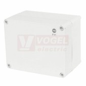 Krabice SolidBOX 68120 IP65, povrchová/plné víko, v170xš135xh107mm, hladké boky, plastové šrouby, barva šedá, IK07