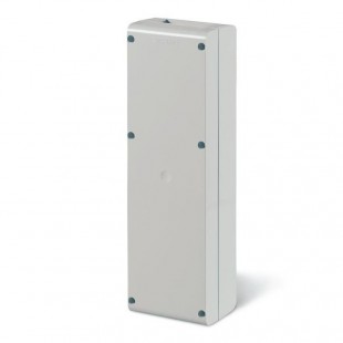 Rozvodnice zásuvková  0M IP66 (řada BLOCK 3) nástěnná,  plný kryt, rozměr švh 136x440x85mm (Scame 632.3511-000)