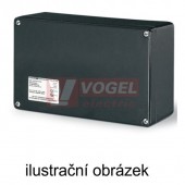 Krabice ZENITH EX 75x190x55mm, IP66, prázdná, Atex code II 2GD, černá (644.0130)