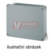 Krabice ALUBOX-EX 140x115x60mm, IP66, prázdná, Atex code II 3GD, RAL7037 (653.9001)