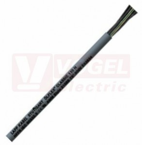 Ölflex Classic 110 H 300/500V  7G   1,0  kabel flexibilní, bezhalogenový, šedý plášť, černé čísl.žíly se ze/žl (10019967)