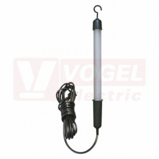 Svítilna LED přenosná svítilna (E-A-5LP), 20x0,2W, 100-240VAC, kabel H05RR-F 2x1,0mm2, délka 5m, rozměr 35x470mm, krytí IP20, závěsný hák (P4205)