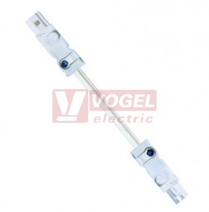 LED 025  Příslušenství - AC propojovací kabel 1 m, kabel bílý, 2 x konektor bílý, 2xAWG16, VDE+UL (244359)