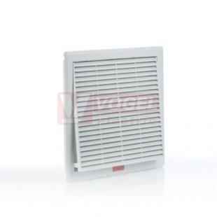 PTF3500 Ventilátor s filtrem, 240m3/h, 230V 50/60Hz, IP54, do otvoru 223x223mm, vnější 260x260mm, připojovací svorkovnice 3x2,5mm2